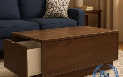 NCT 103 – Modern Coffee Table with Hidden Storage