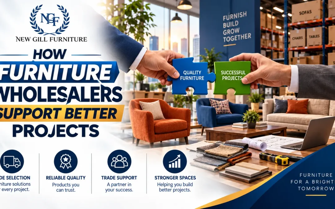 How Furniture Wholesalers Support Better Projects