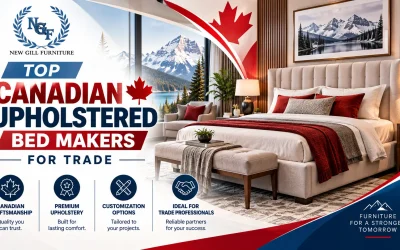Top Canadian Upholstered Bed Makers for Trade
