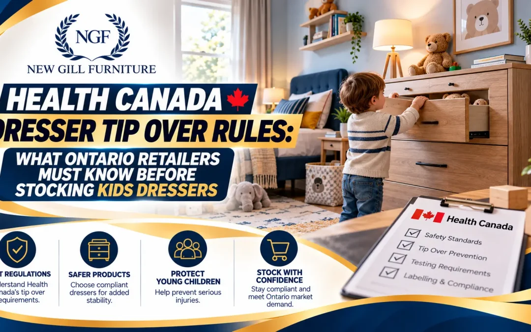 Health Canada Dresser Tip Over Rules: What Ontario Retailers Must Know Before Stocking Kids Dressers